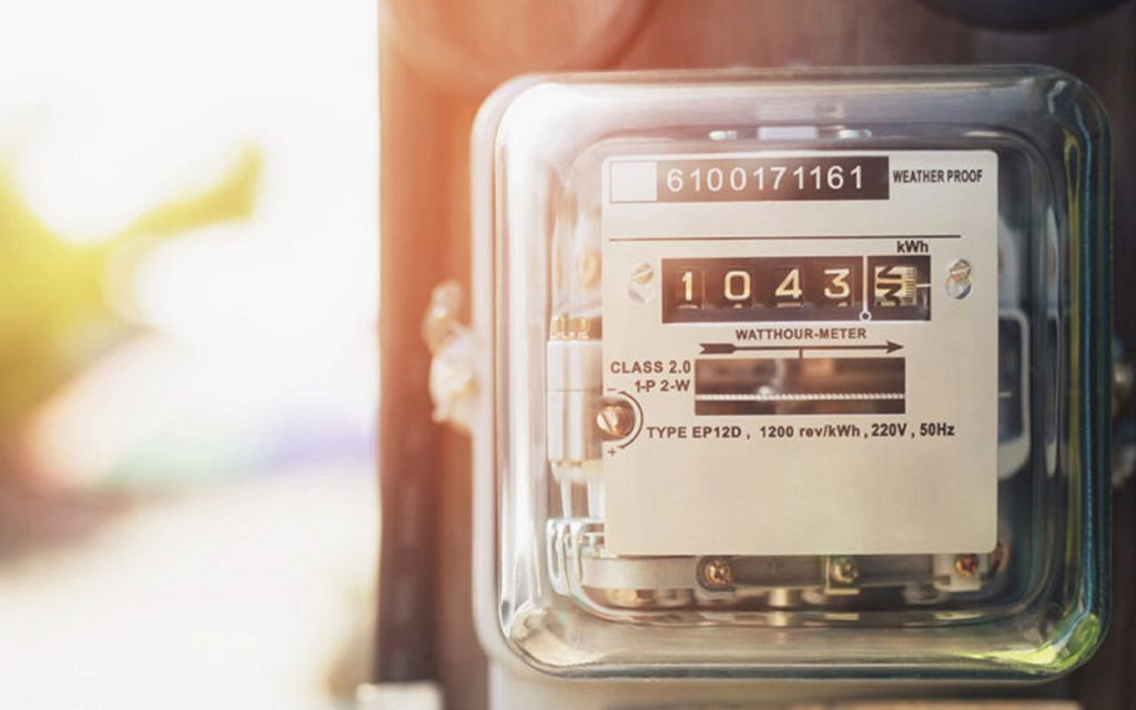 Μετρητής ρεύματος.